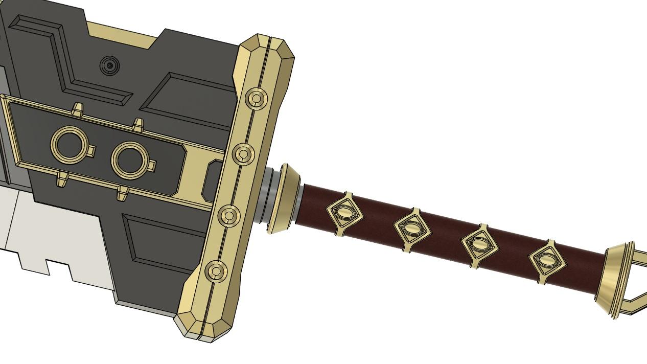 Buster Sword Apex Legends x Final Fantasy 3d model