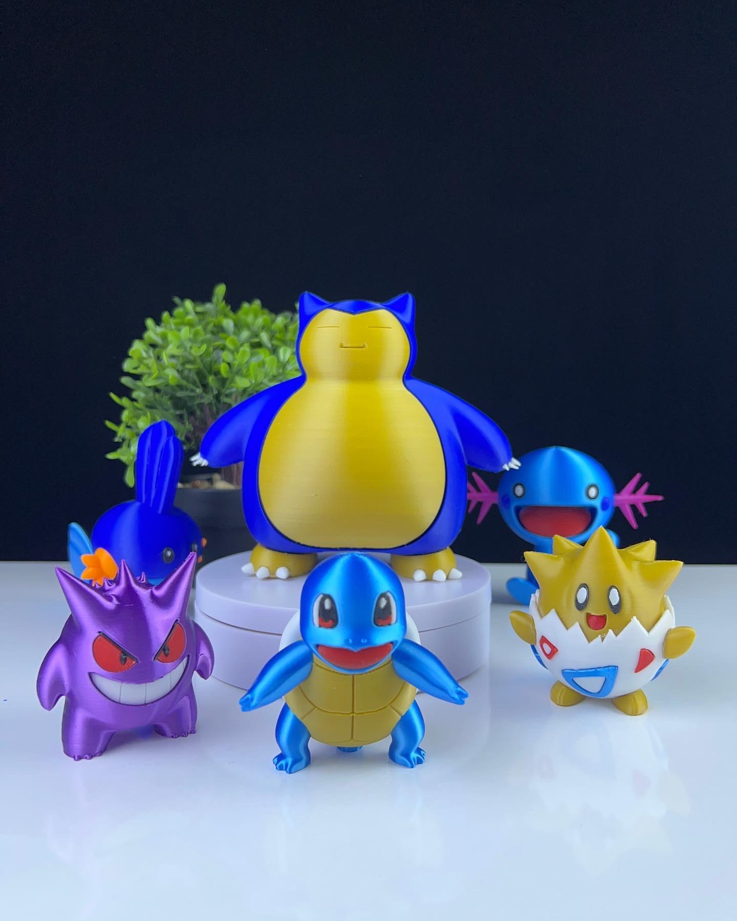 Snorlax Pokemon - Multipart 3d model