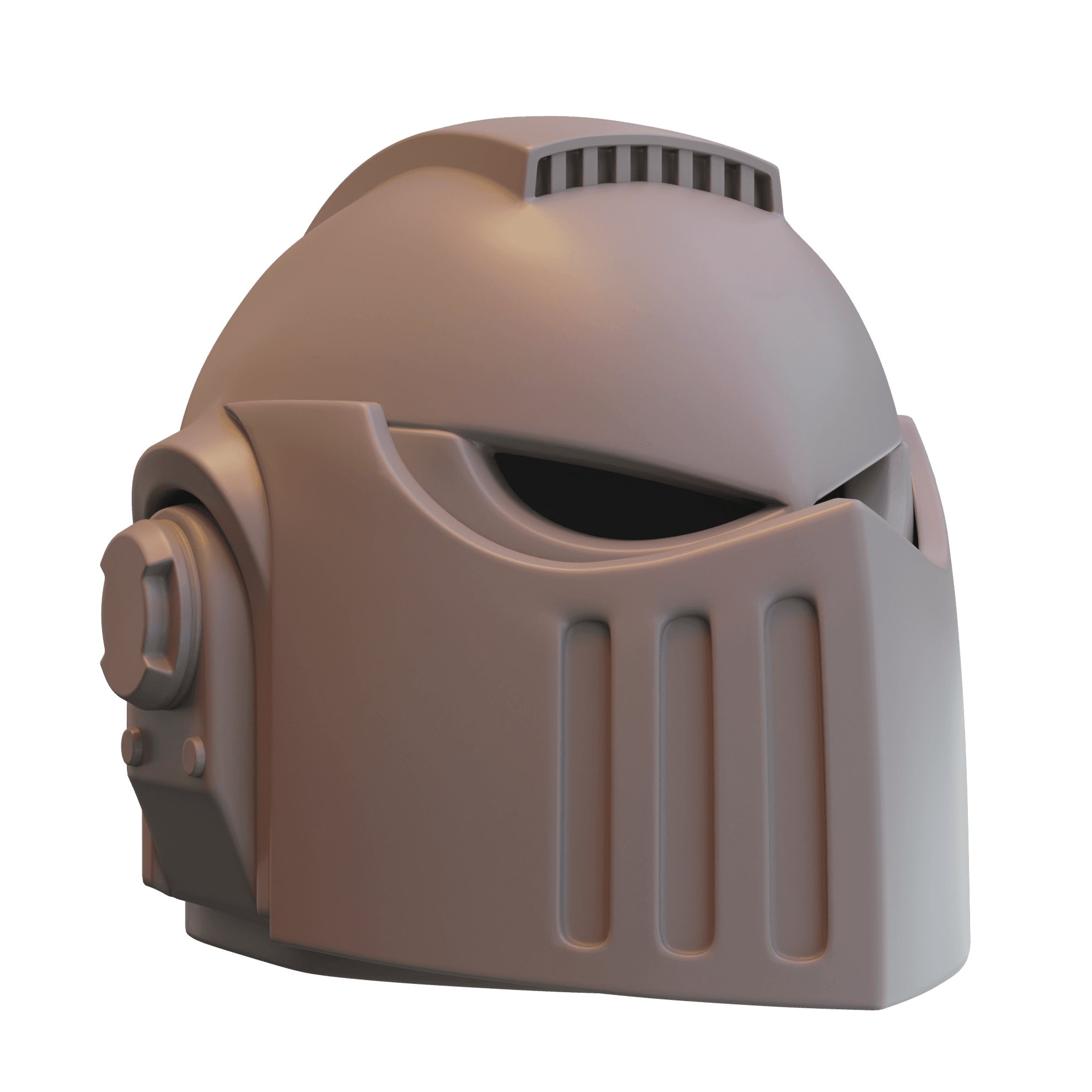 Bulwark Space Marine 2 Helmet 3d model