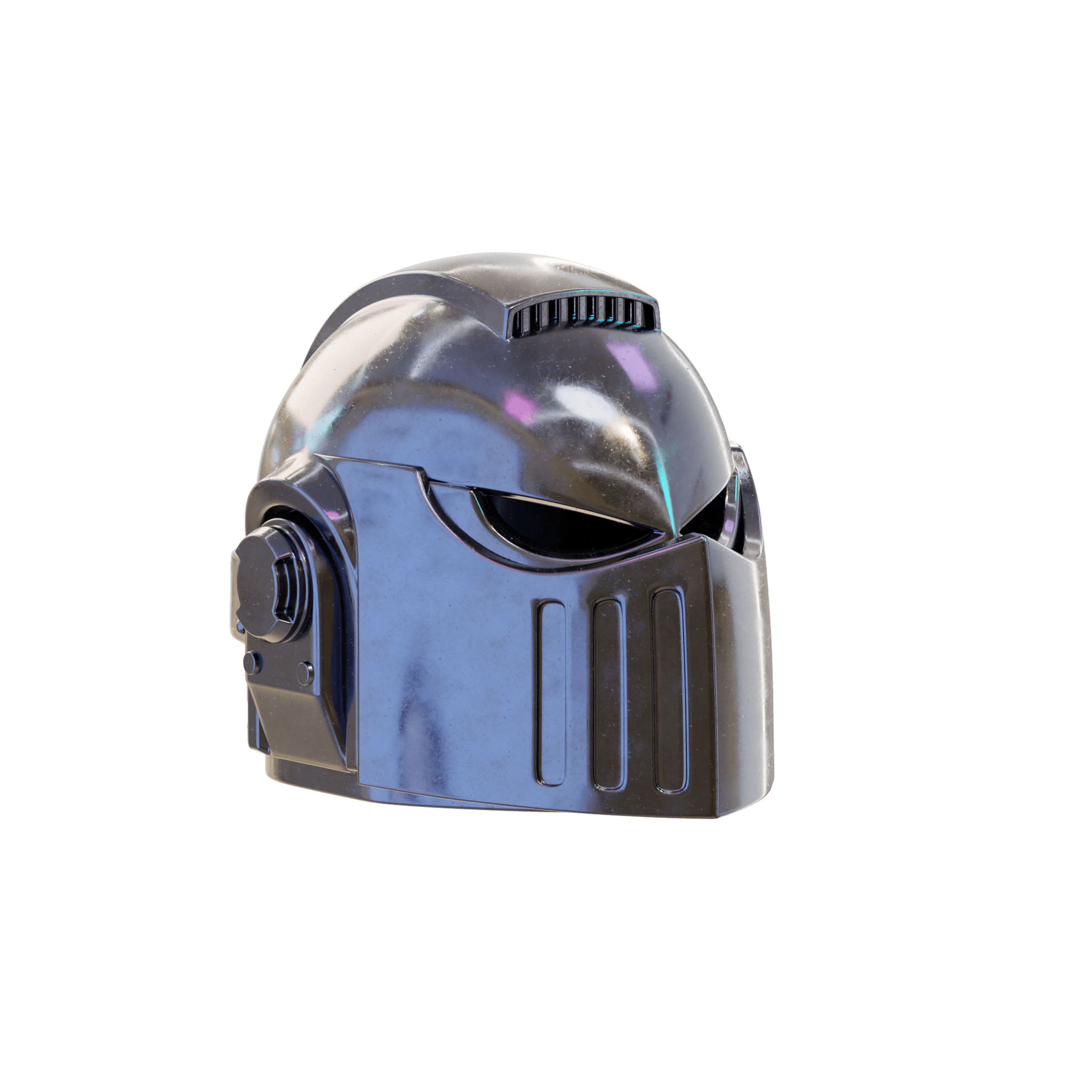 Bulwark Space Marine 2 Helmet 3d model