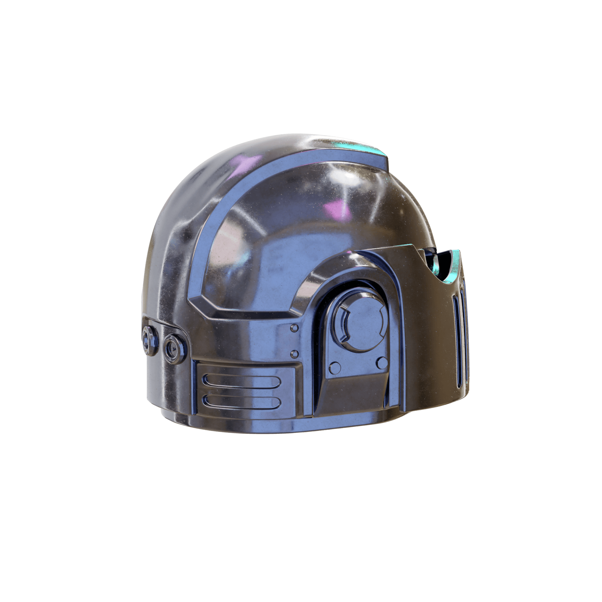 Bulwark Space Marine 2 Helmet 3d model