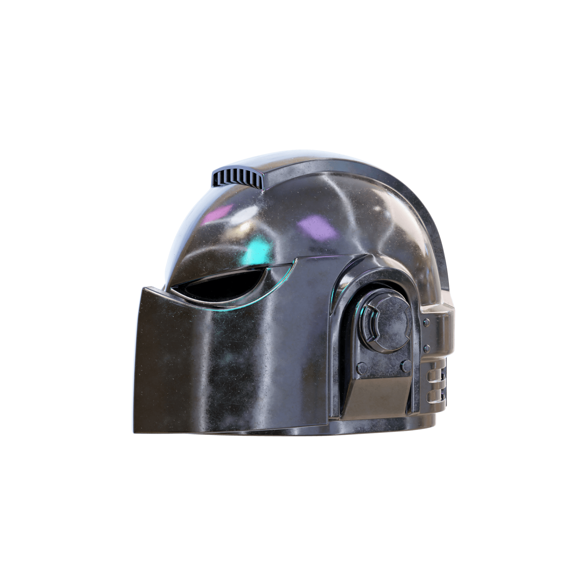 Bulwark Space Marine 2 Helmet 3d model