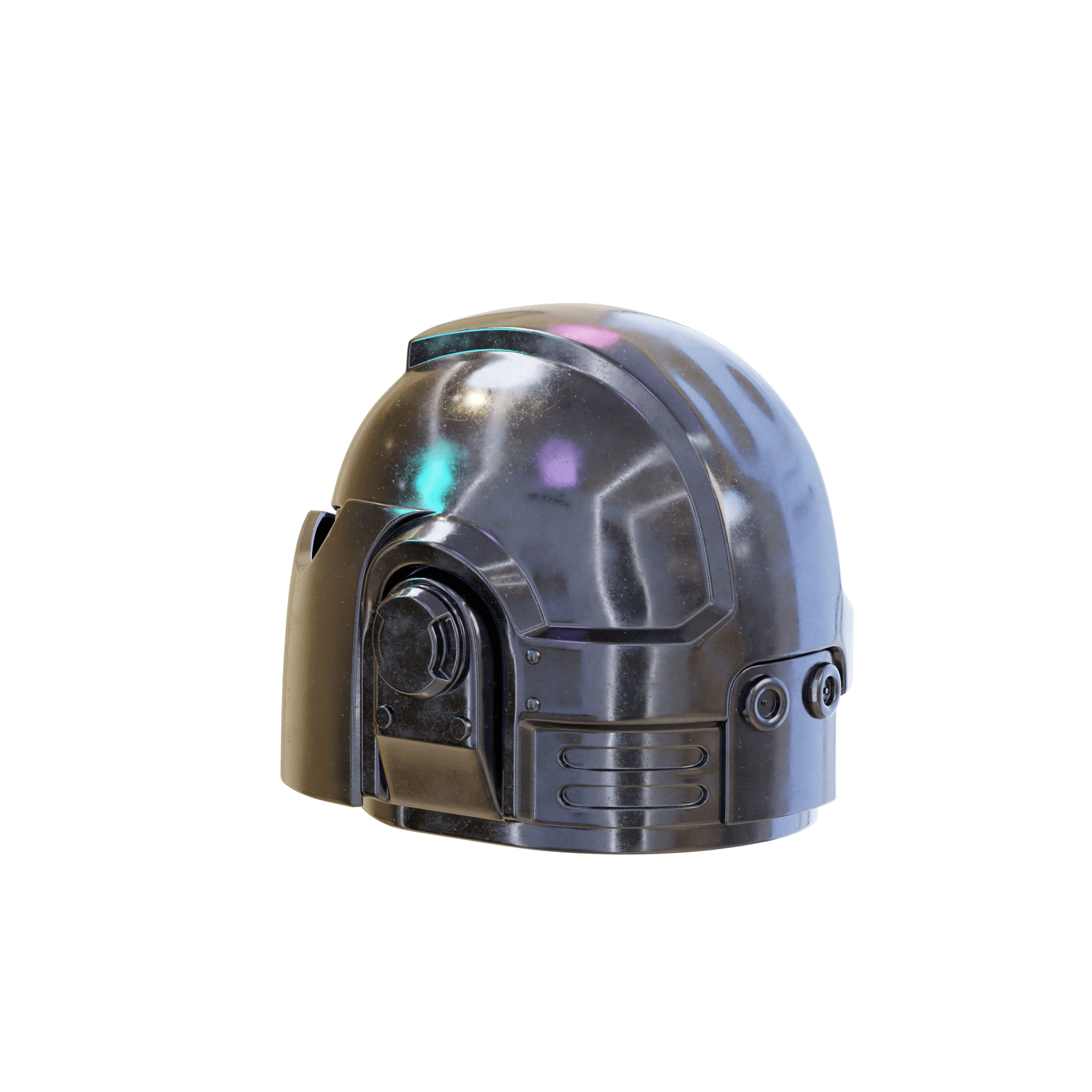 Bulwark Space Marine 2 Helmet 3d model