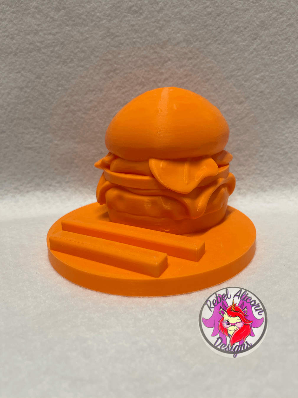 Burger Cell Phone Holder 3d model