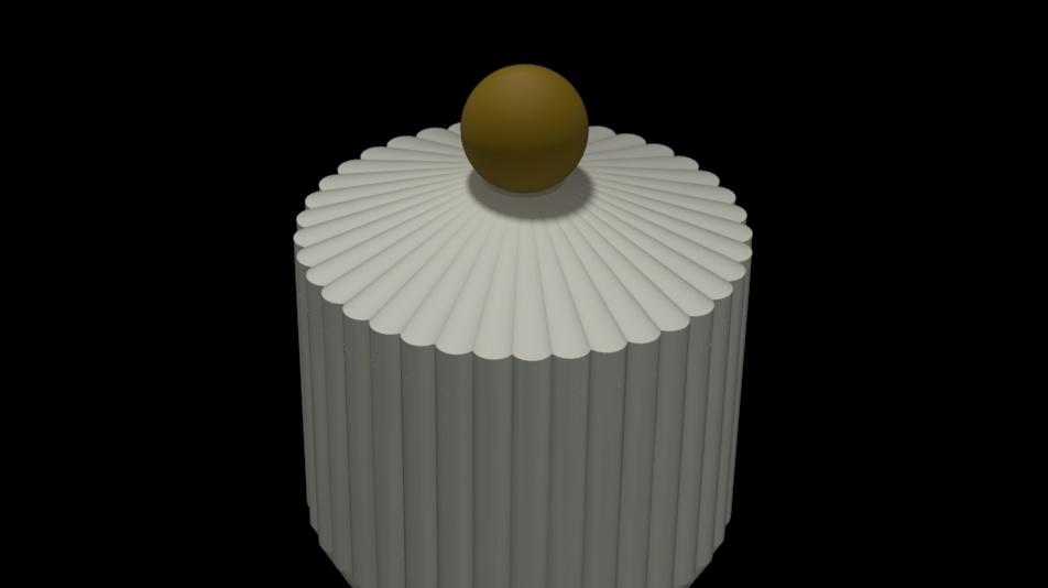 Decorative Jar - Short & Tall 3d model