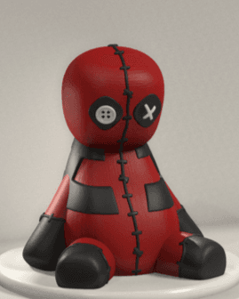 Deadpool Voodoo 3d model