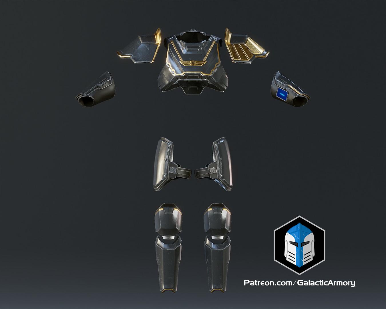 Helldivers 2 Armor  3d model