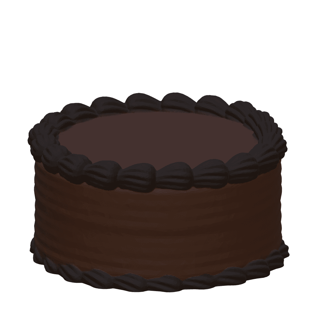 Basic Cake 3d model