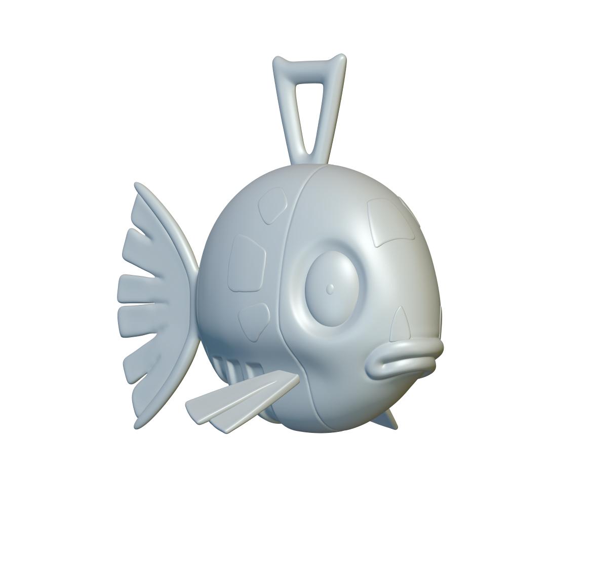 Pokemon Feebas #349 - Optimized for 3D Printing 3d model