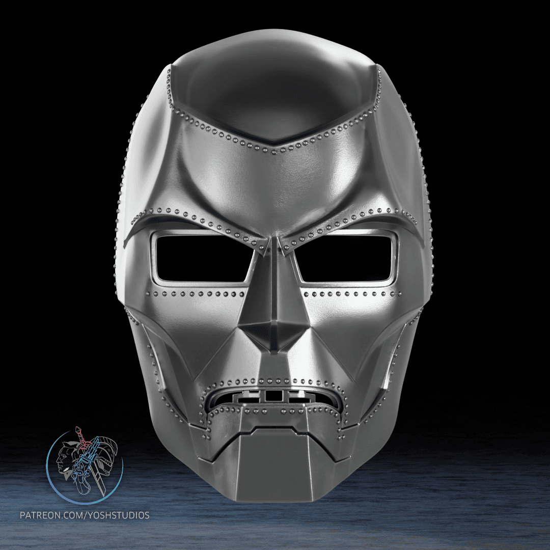 MCU Dr Doom Mask STL RDJ 3d model