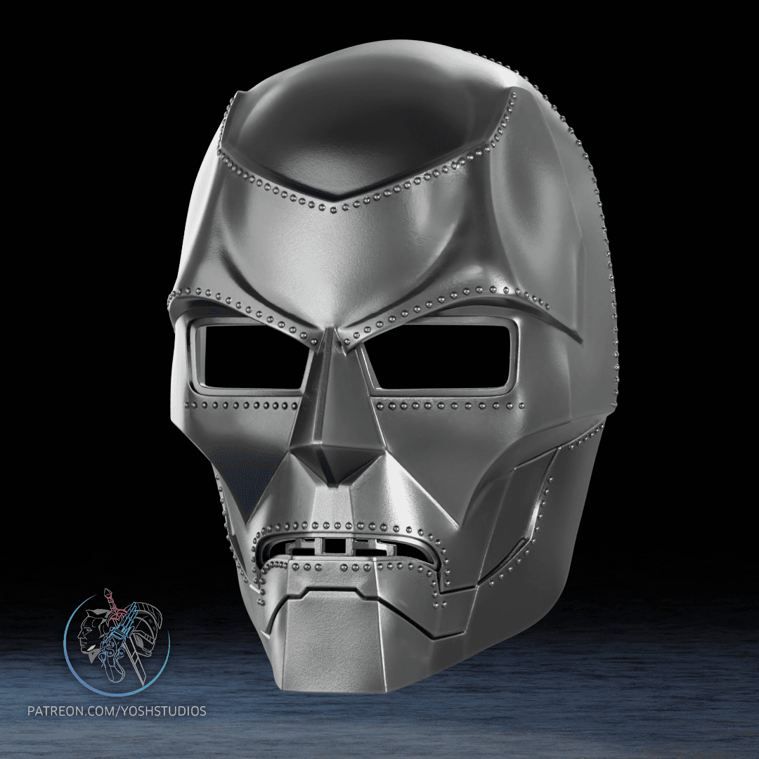 MCU Dr Doom Mask STL RDJ 3d model