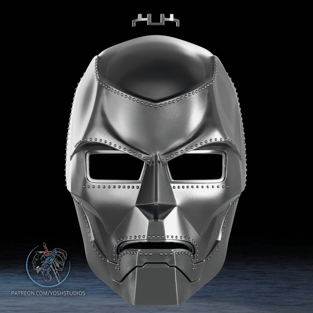 MCU Dr Doom Mask STL RDJ 3d model