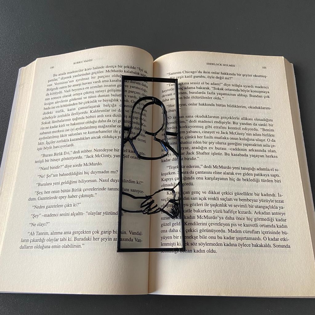 Da Vinci Bookmark 3d model
