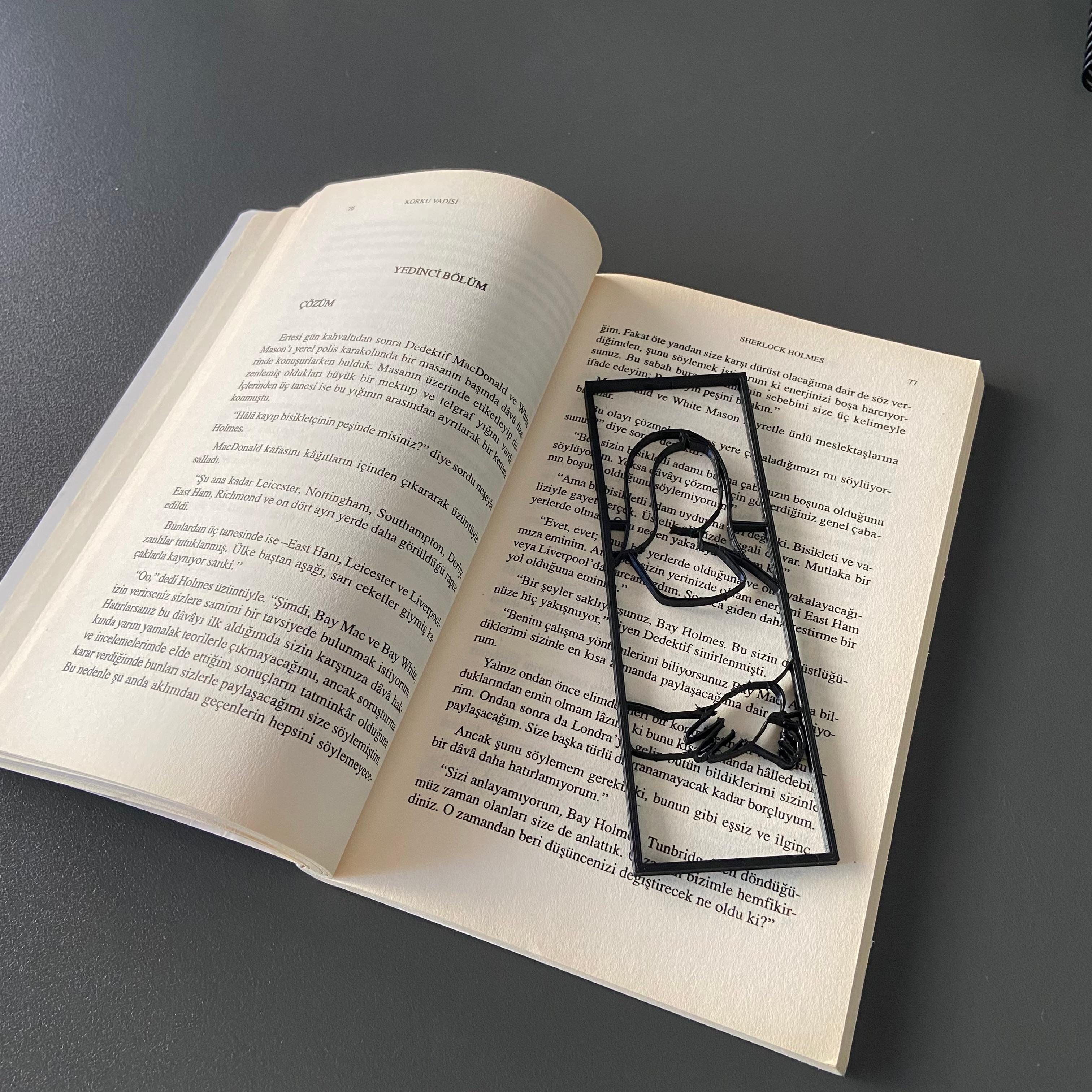 Da Vinci Bookmark 3d model