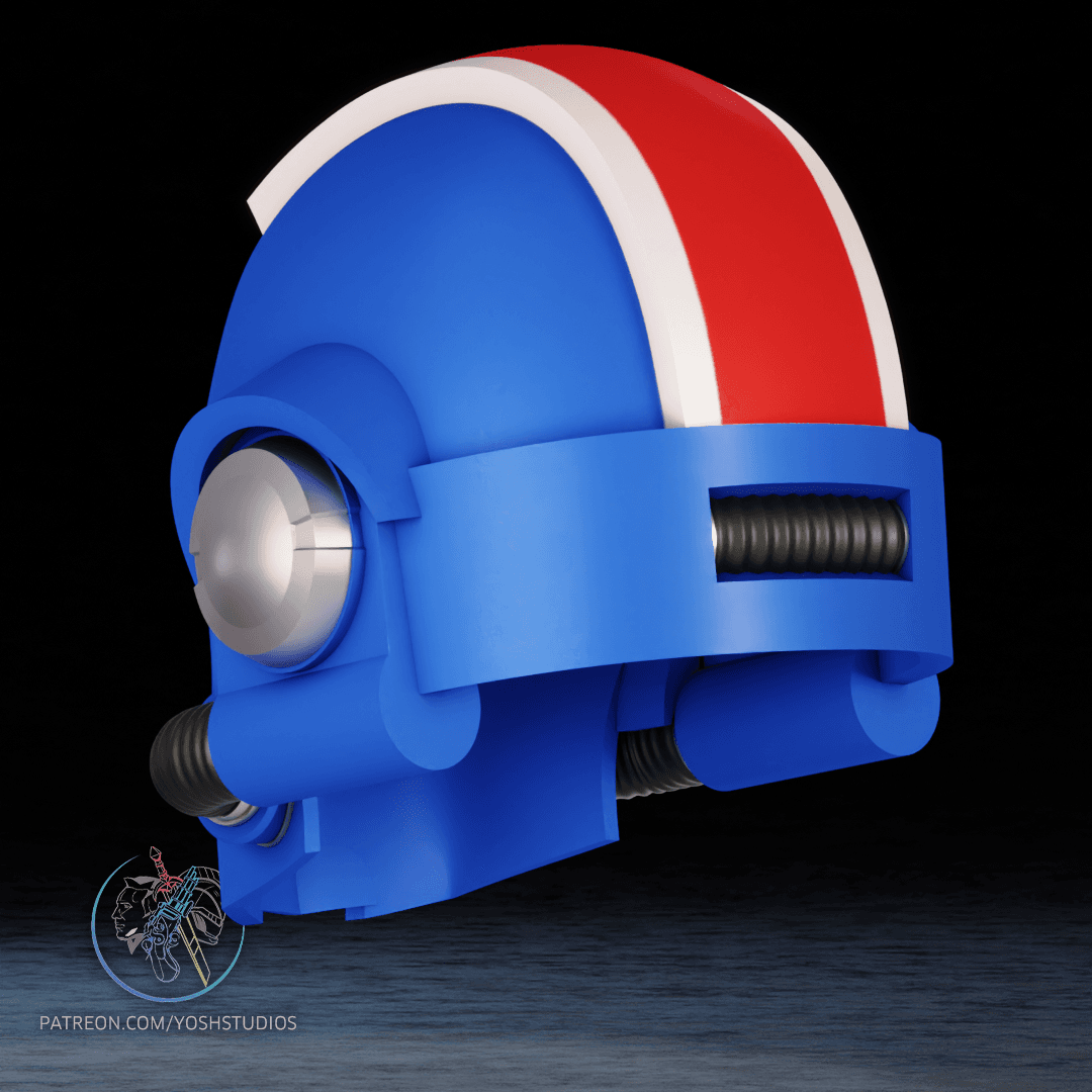Space Marine MK4 Helmet 3D Printer File STL 3d model