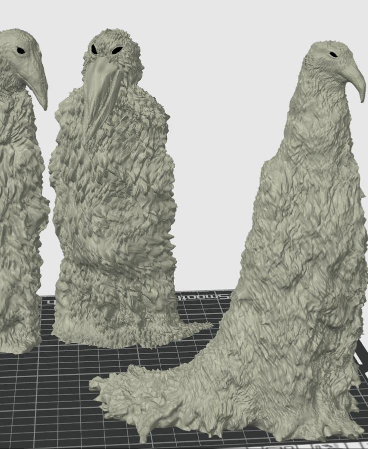 EROSION BIRDS FROM TIKTOK 3d model