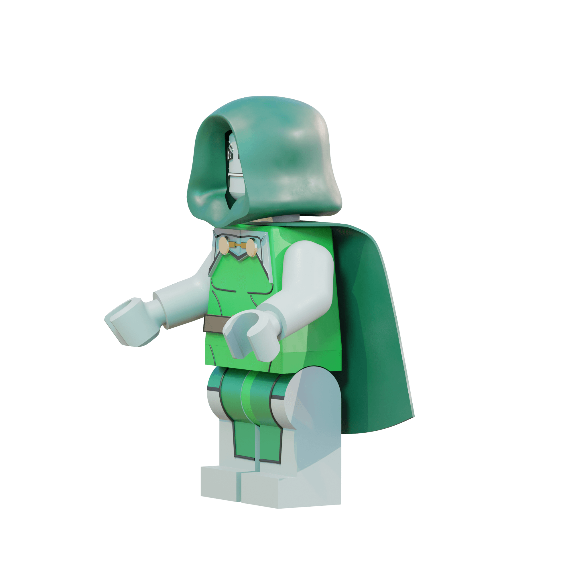 LEGO Dr. Doom 3d model