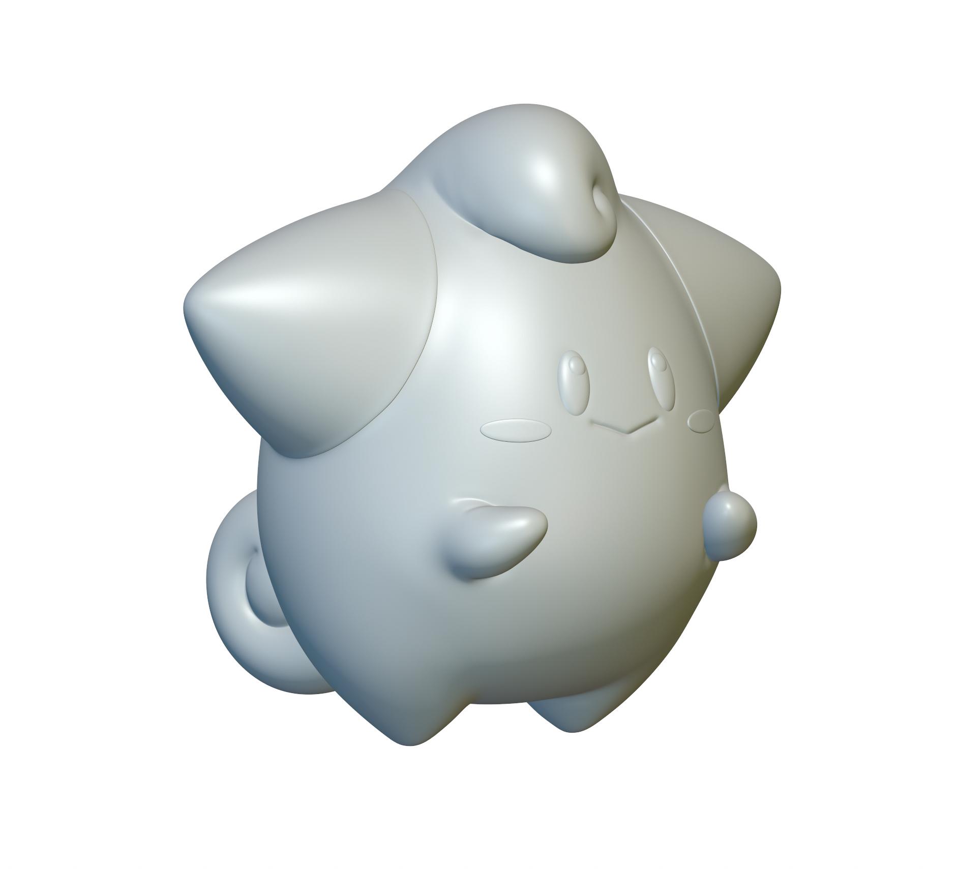 Pokemon Cleffa #173 - Optimized for 3D Printing  3d model