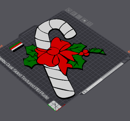 Christmas Pack: Candycane II 3d model