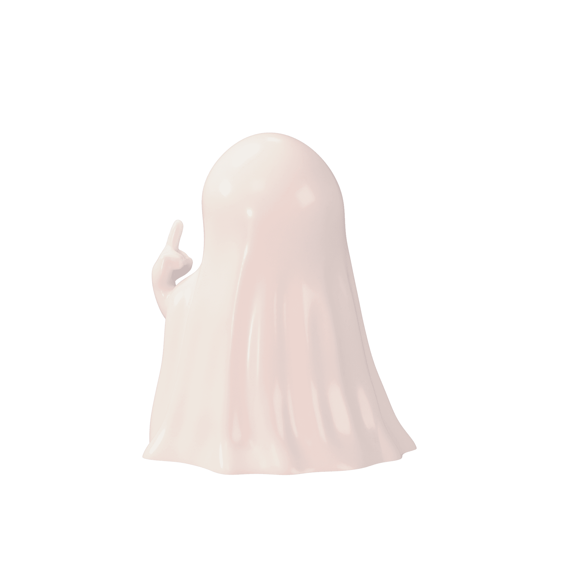 Middle Finger Ghost 3d model