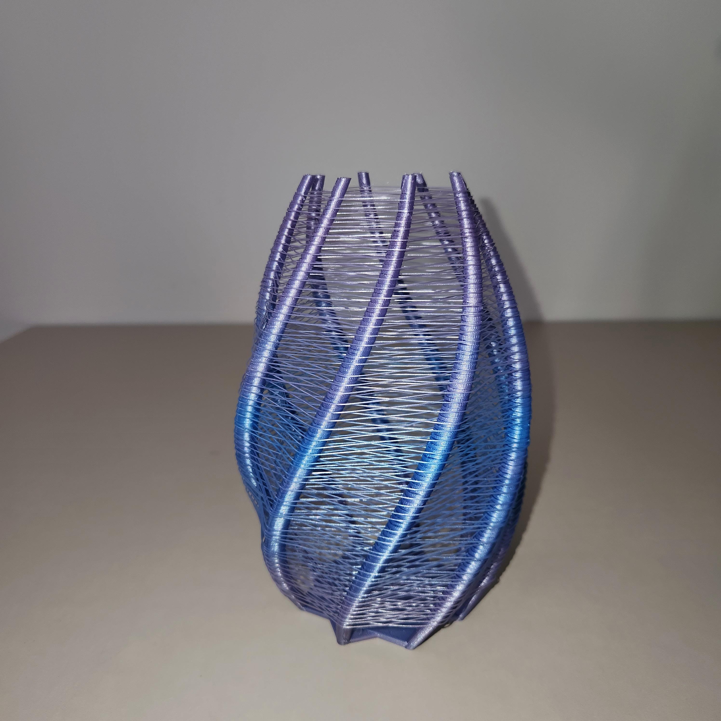 Woven String Vase 2 3d model