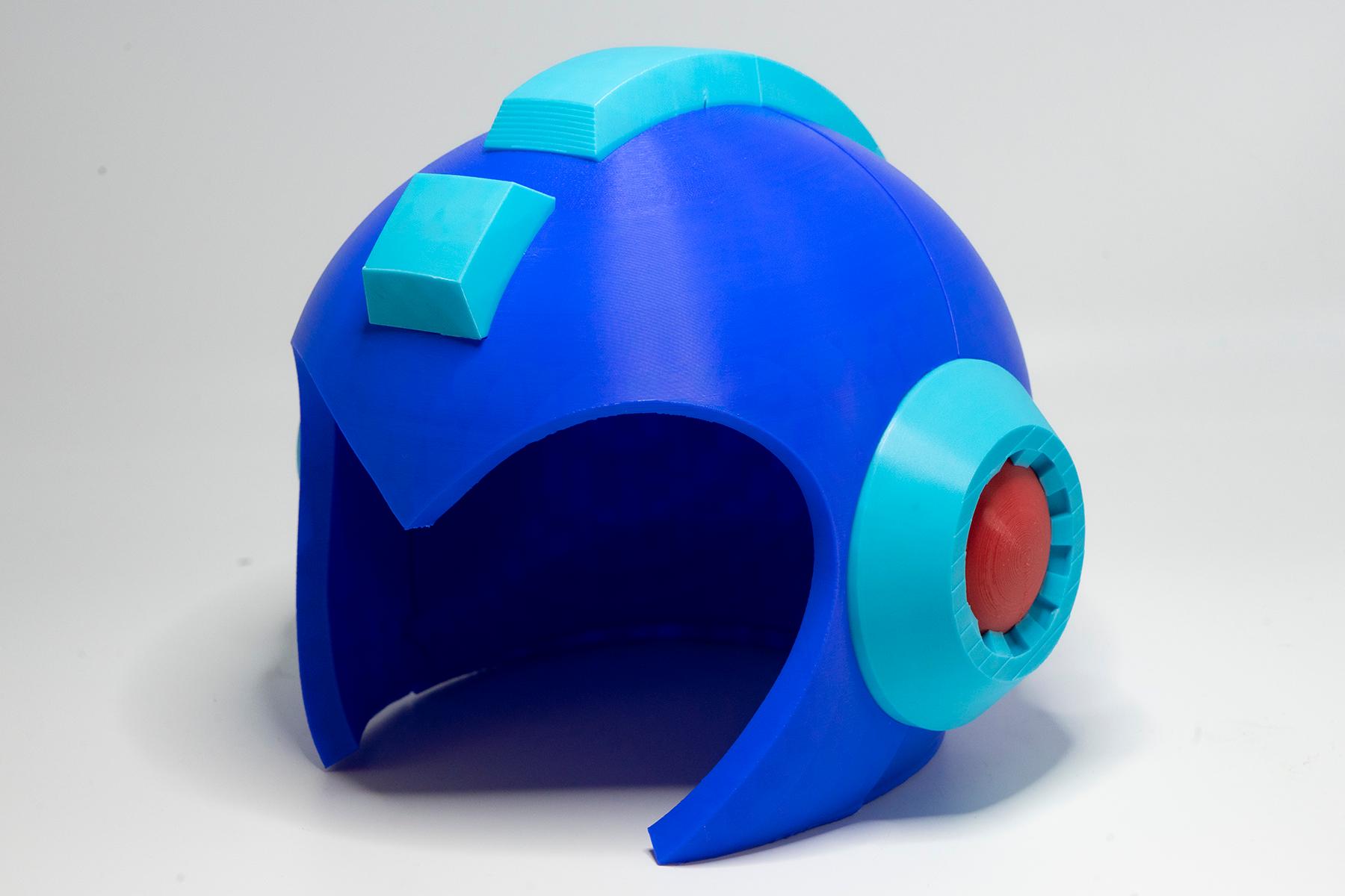 Mega Man Helmet 3d model