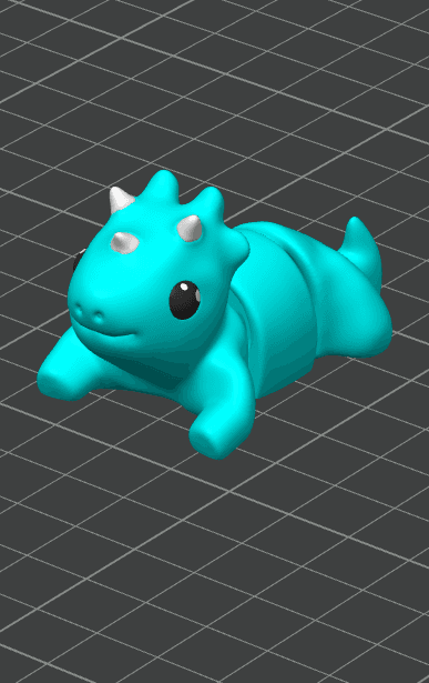 Flexi Stegosaurus (No Supports) 3d model