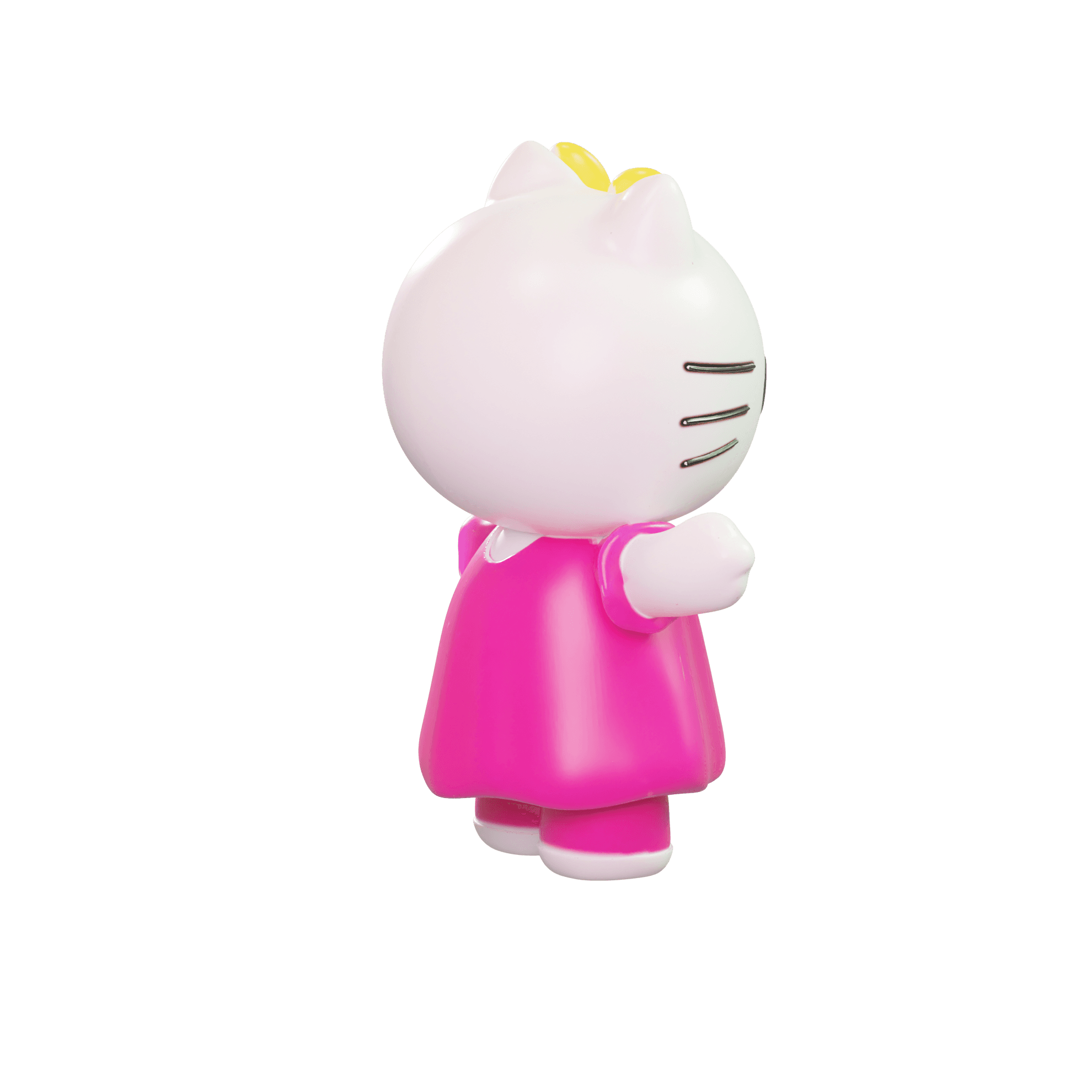 Hello Kitty 2 3d model