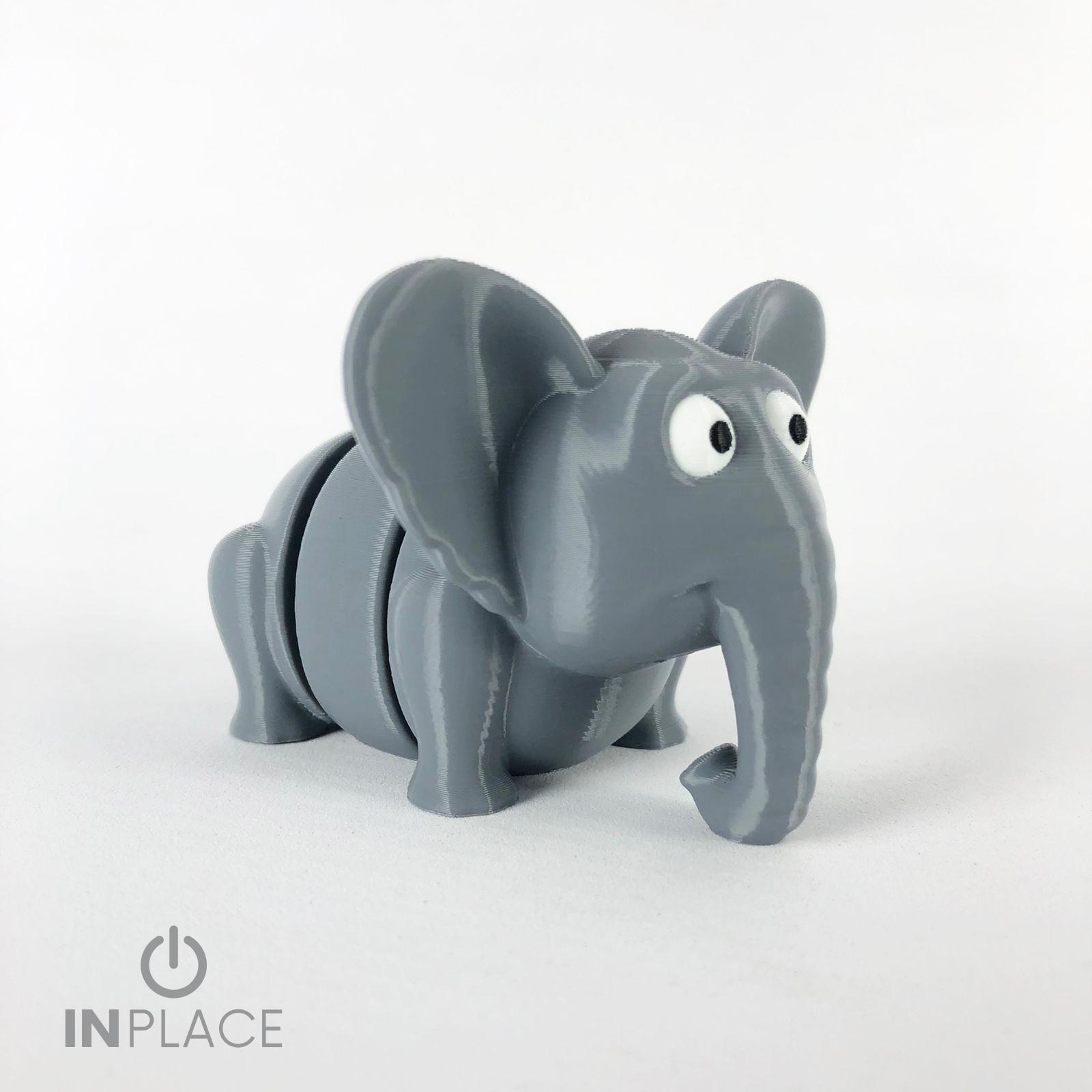 Baby Elephant Articulated 3d model