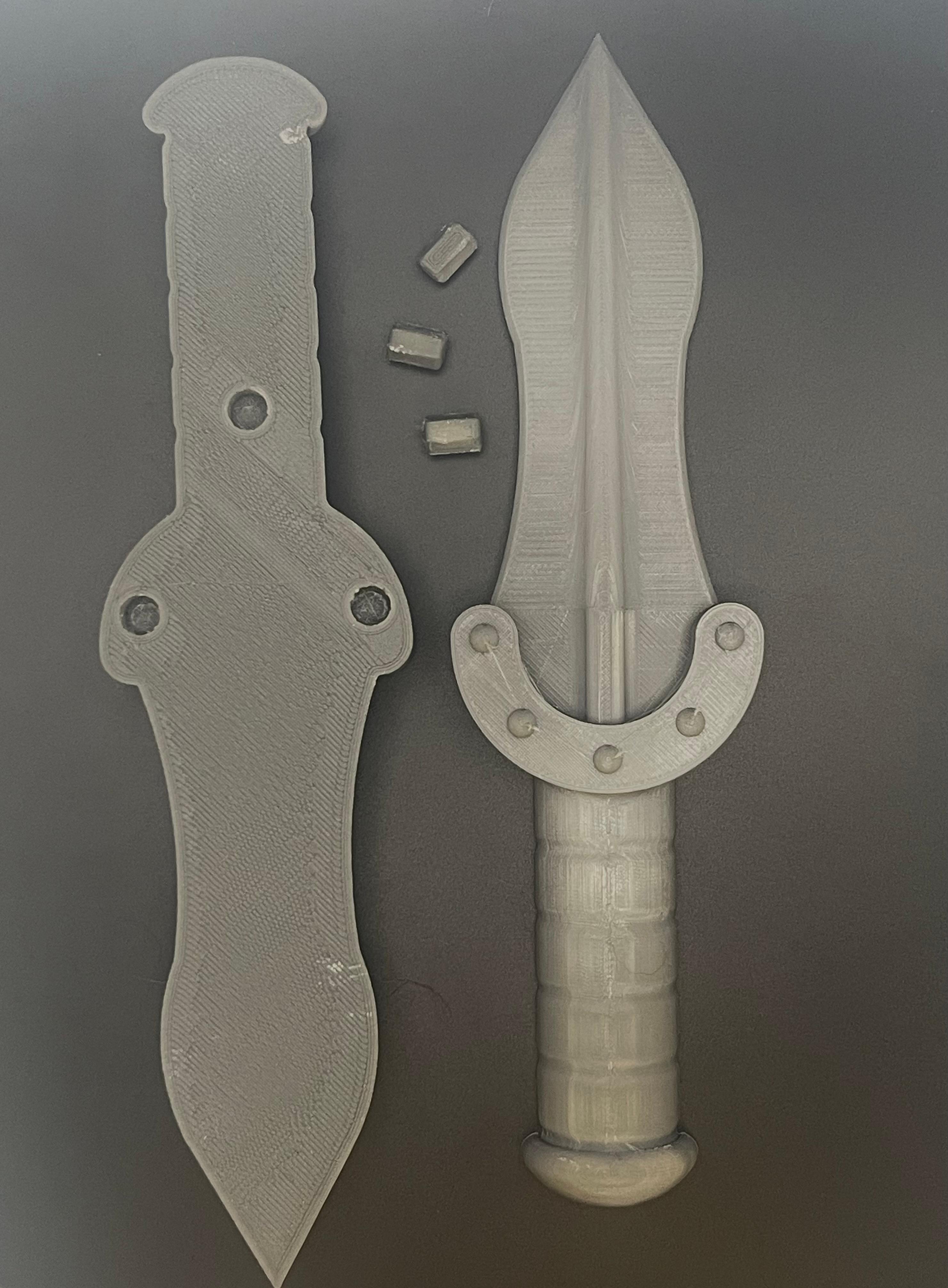 Bronze Age Dagger 3d model