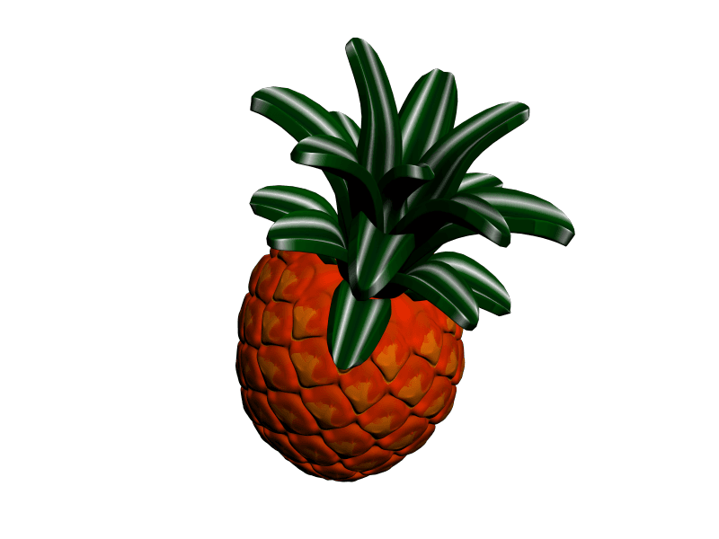 pineapple.stl 3d model