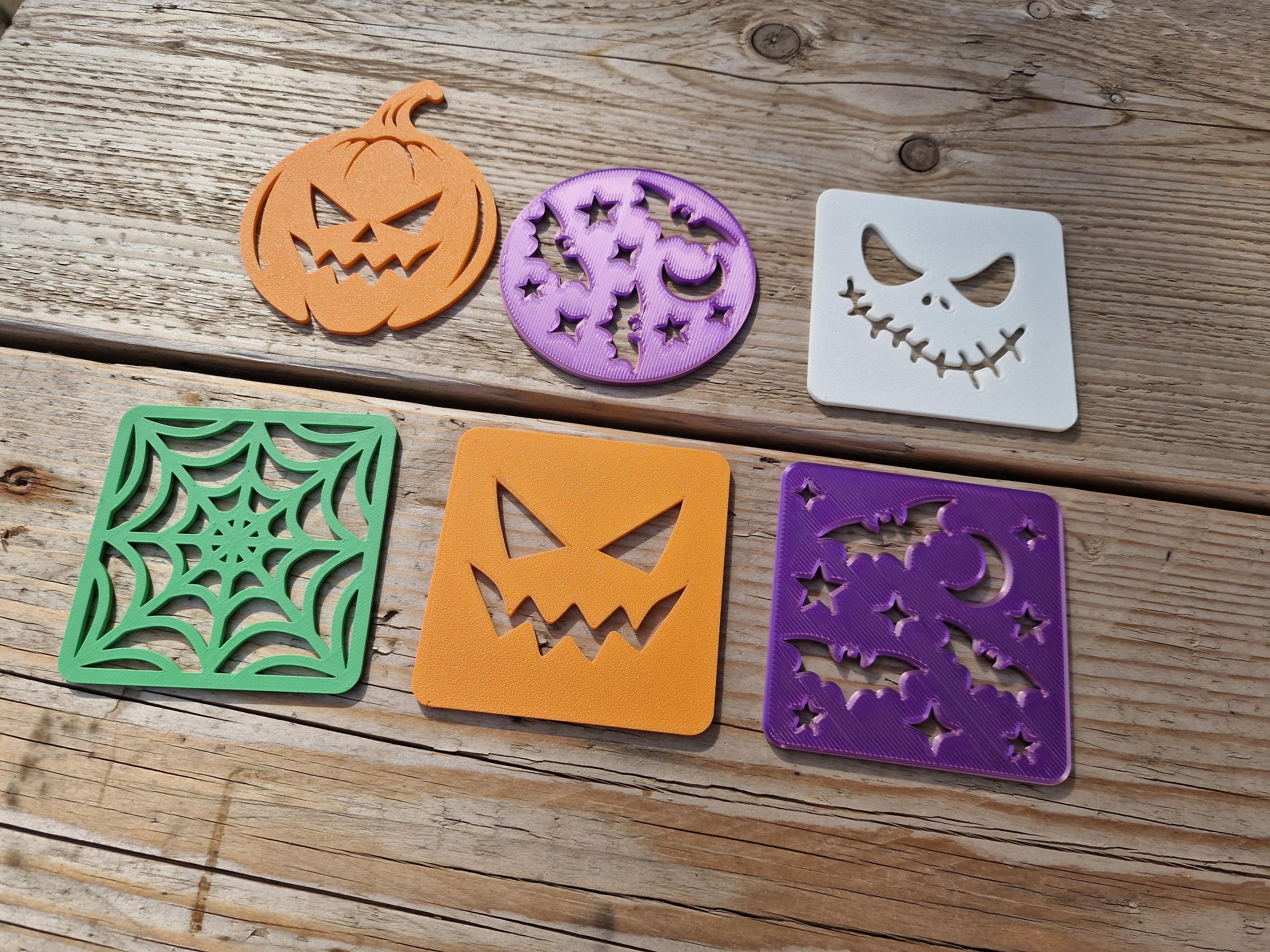 Spooky Coasters  3d model