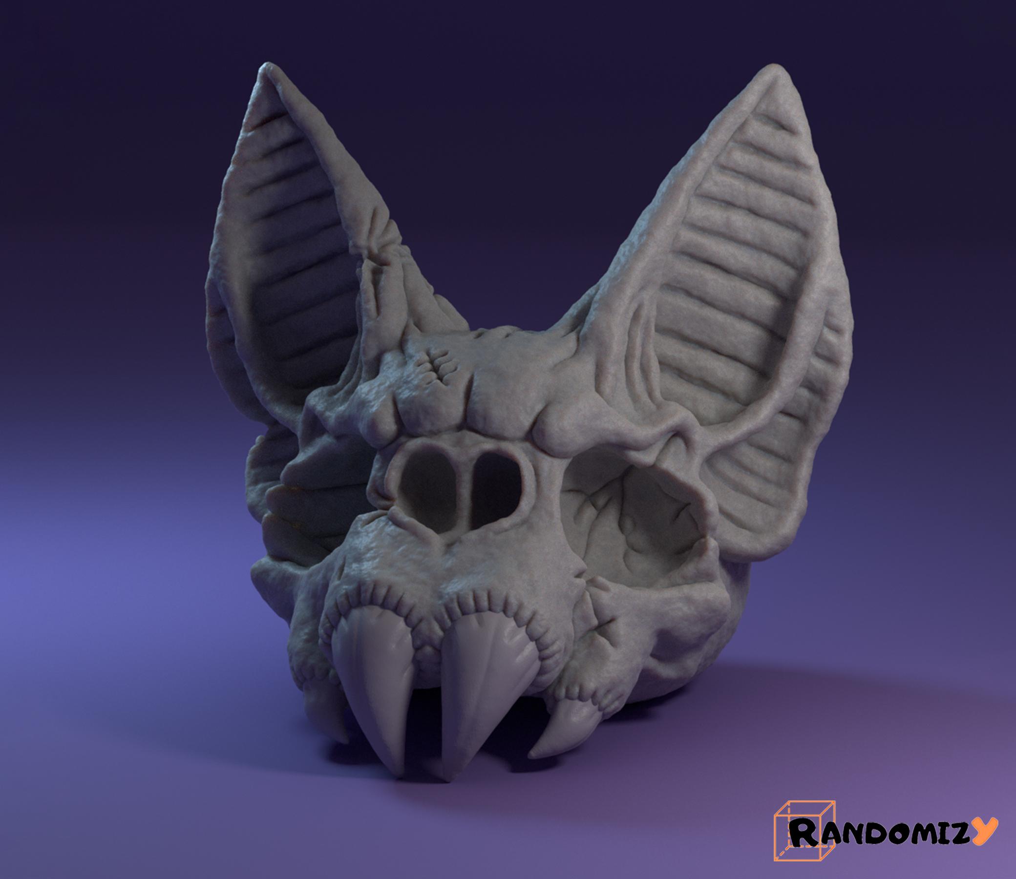 Bat Skull 3d model