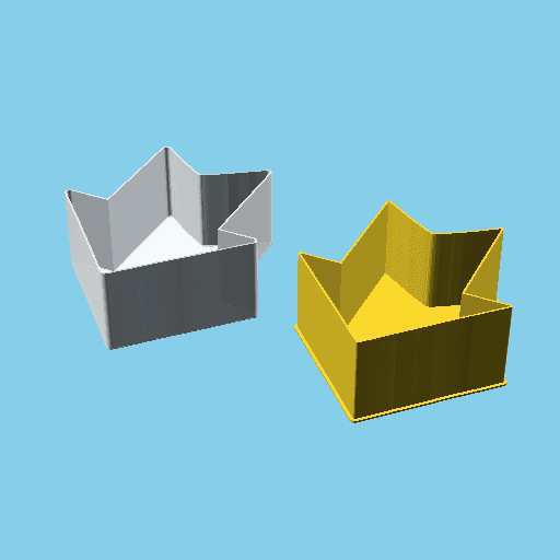 Big Arrow (model 2), nestable box (v1) 3d model