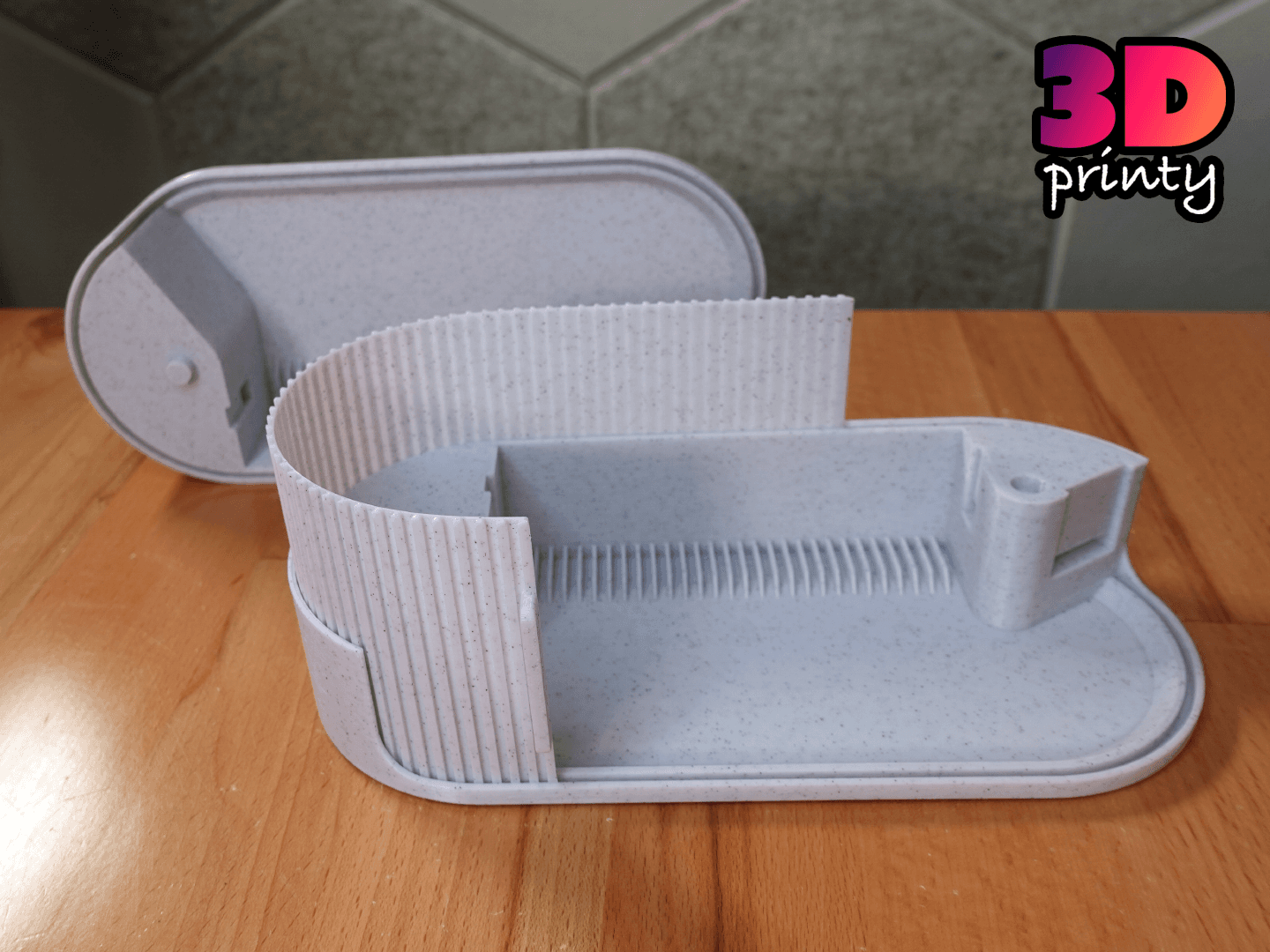 Shutter Box - Tea Box 3d model