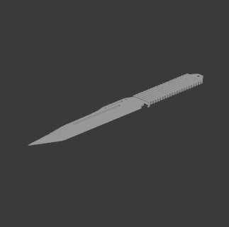 paracordknife.stl 3d model