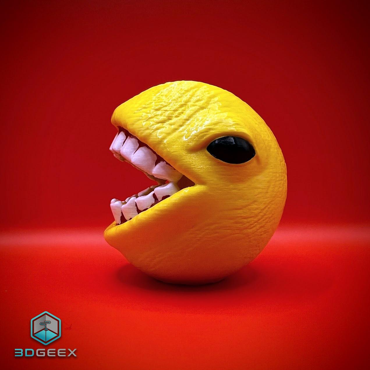 Cursed Pacman 3d model