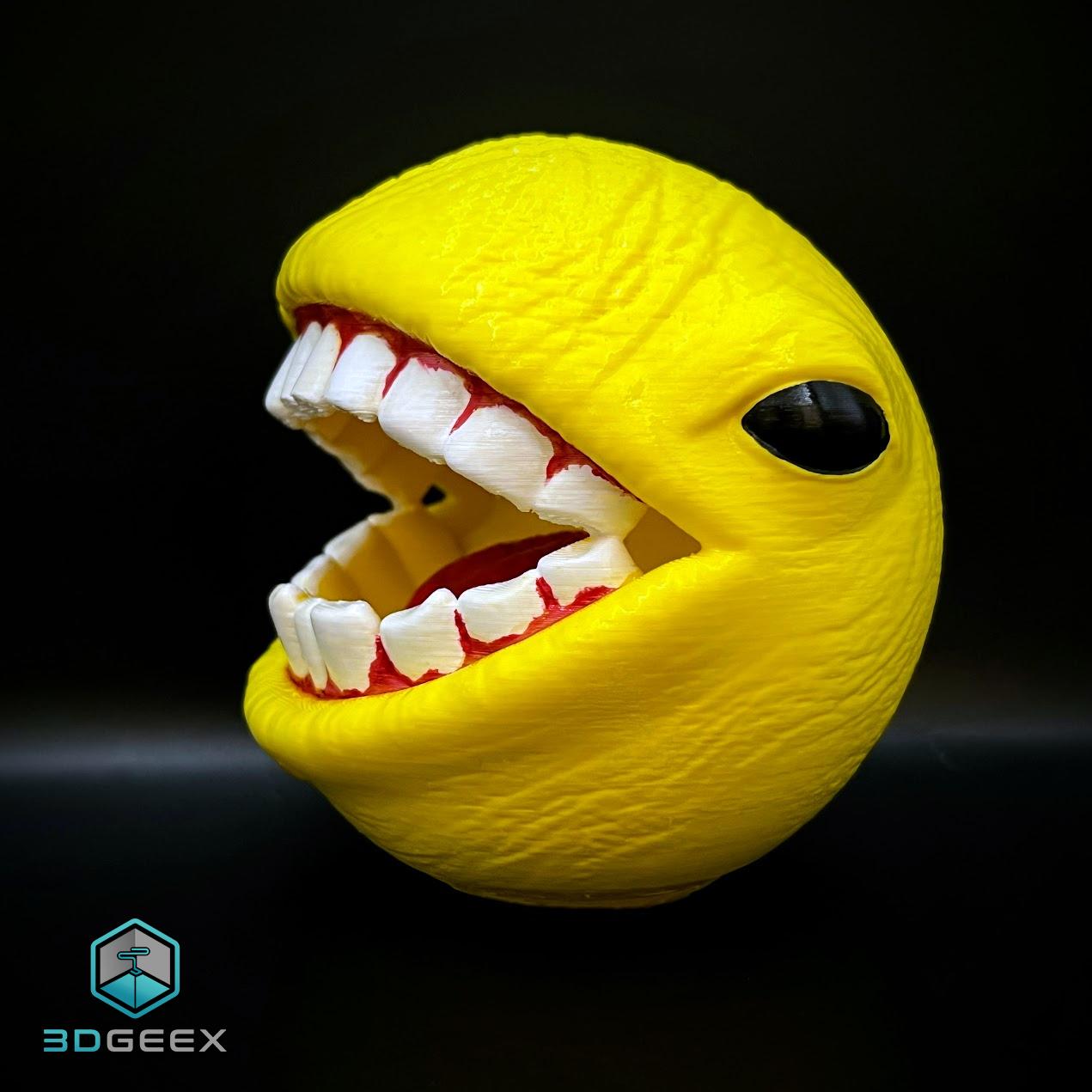 Cursed Pacman 3d model