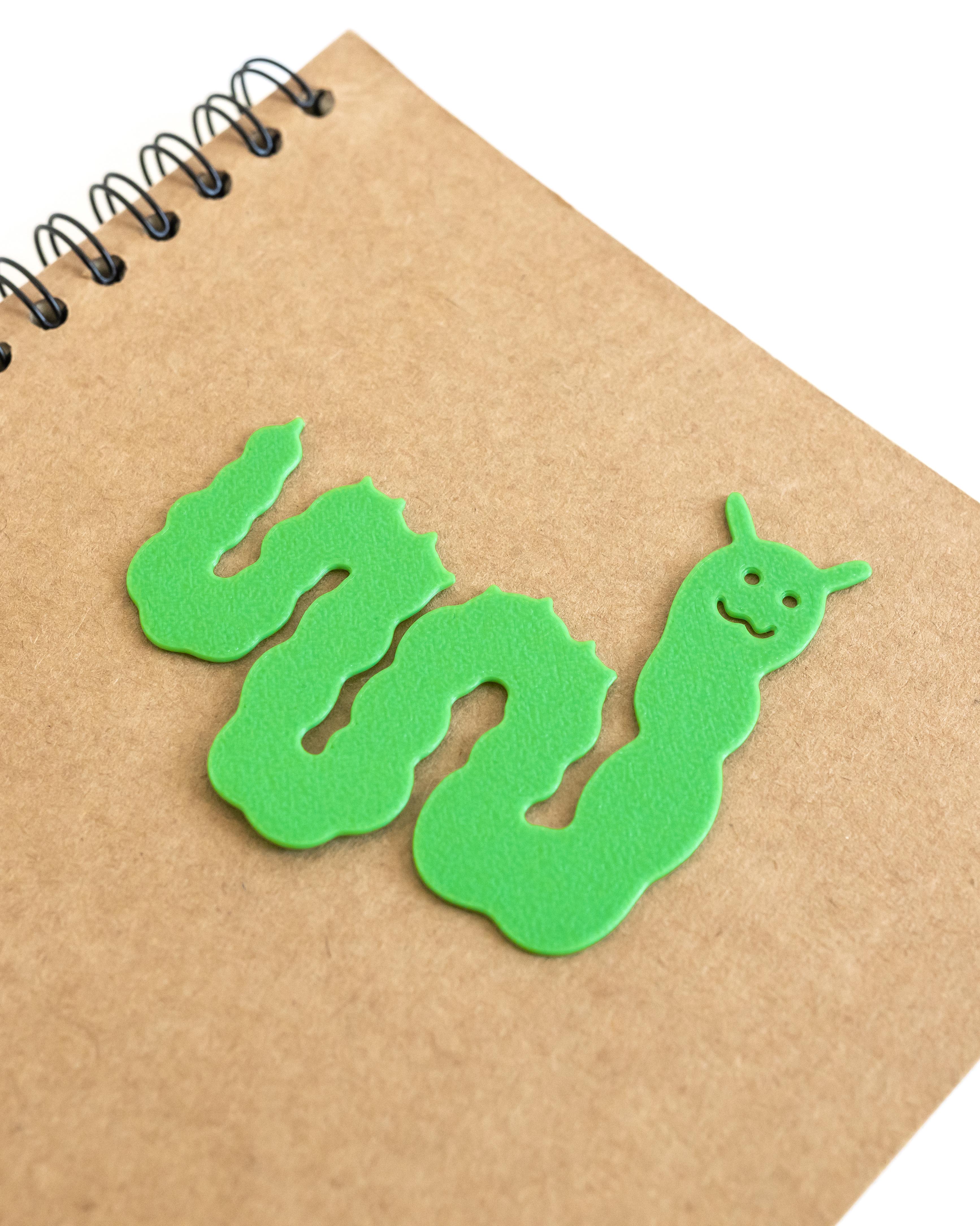 Bookgrub // Bookmark, Paperclip 3d model