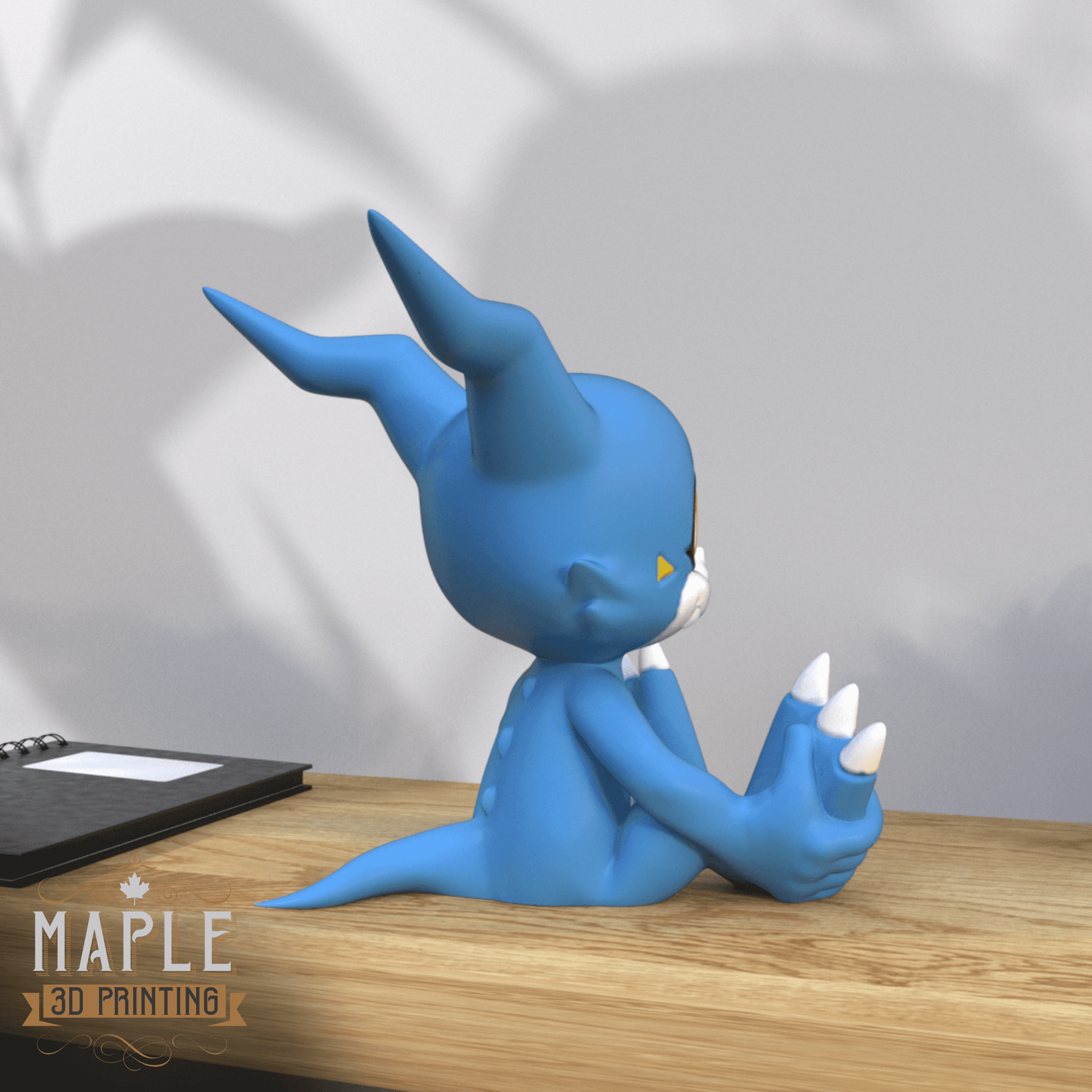 Veemon - Digimon - Supported 3d model