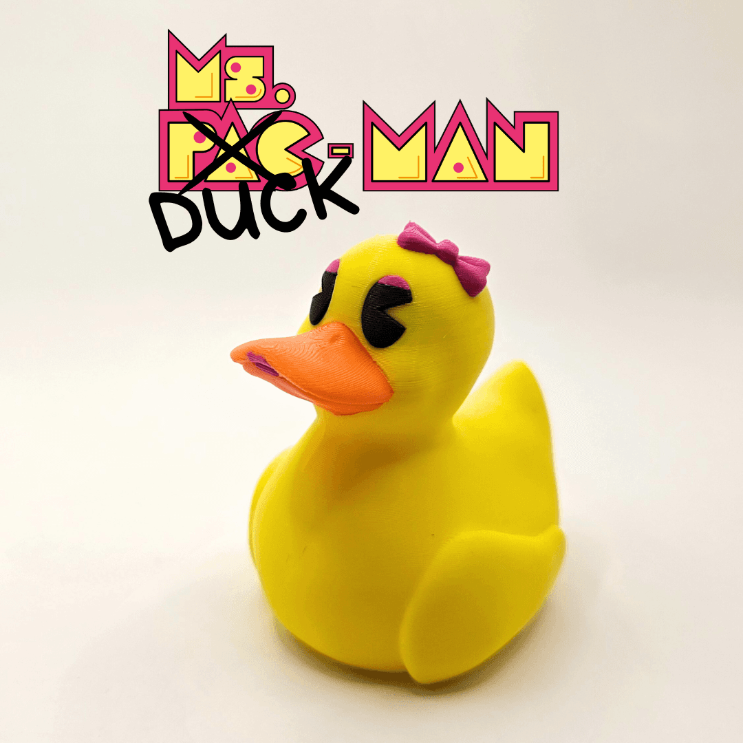Ms. Duckman / 3MF Included / No Supports 3d model