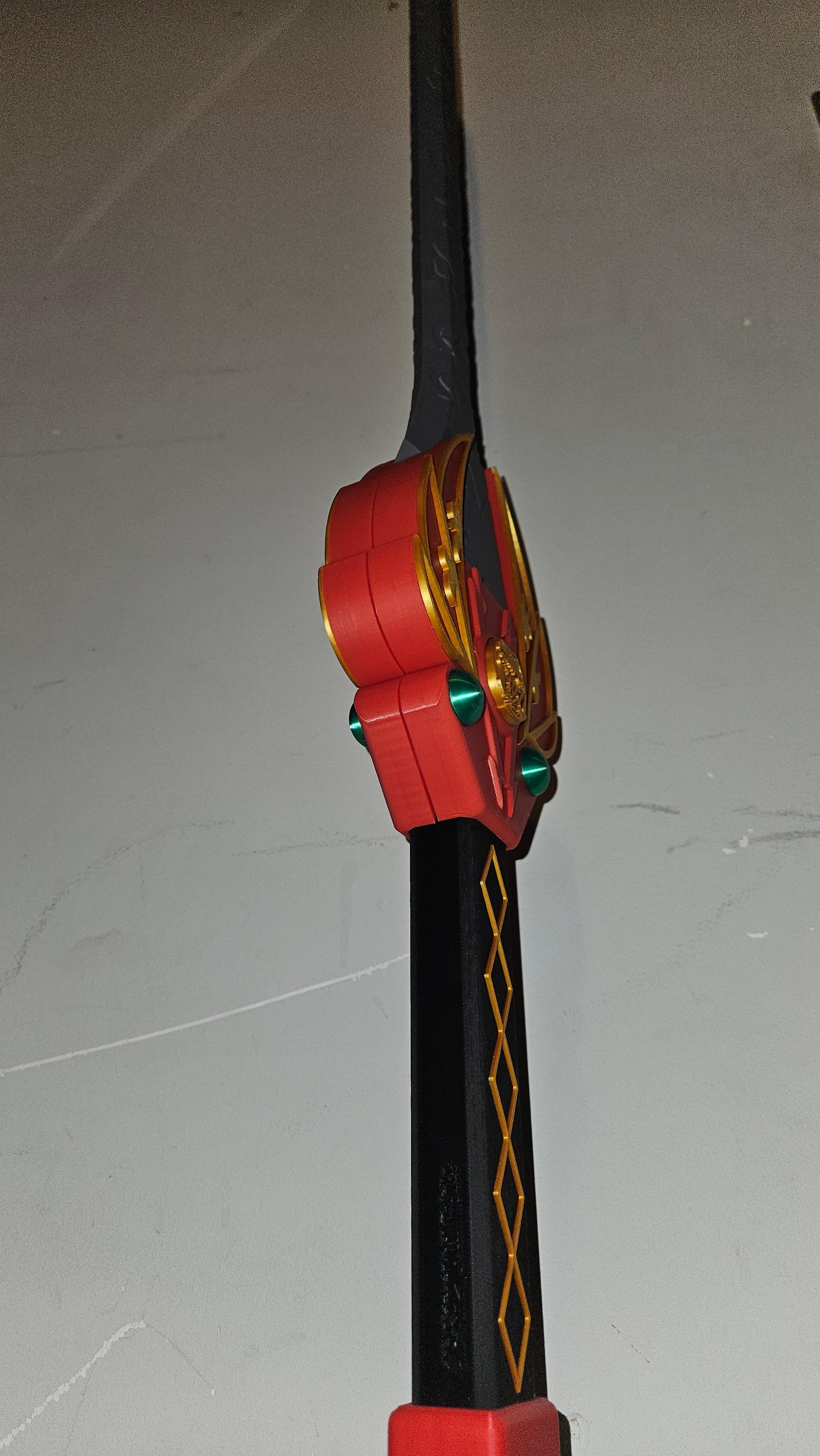 Red Ranger Power Sword - Mighty Morphin Power Rangers 3d model