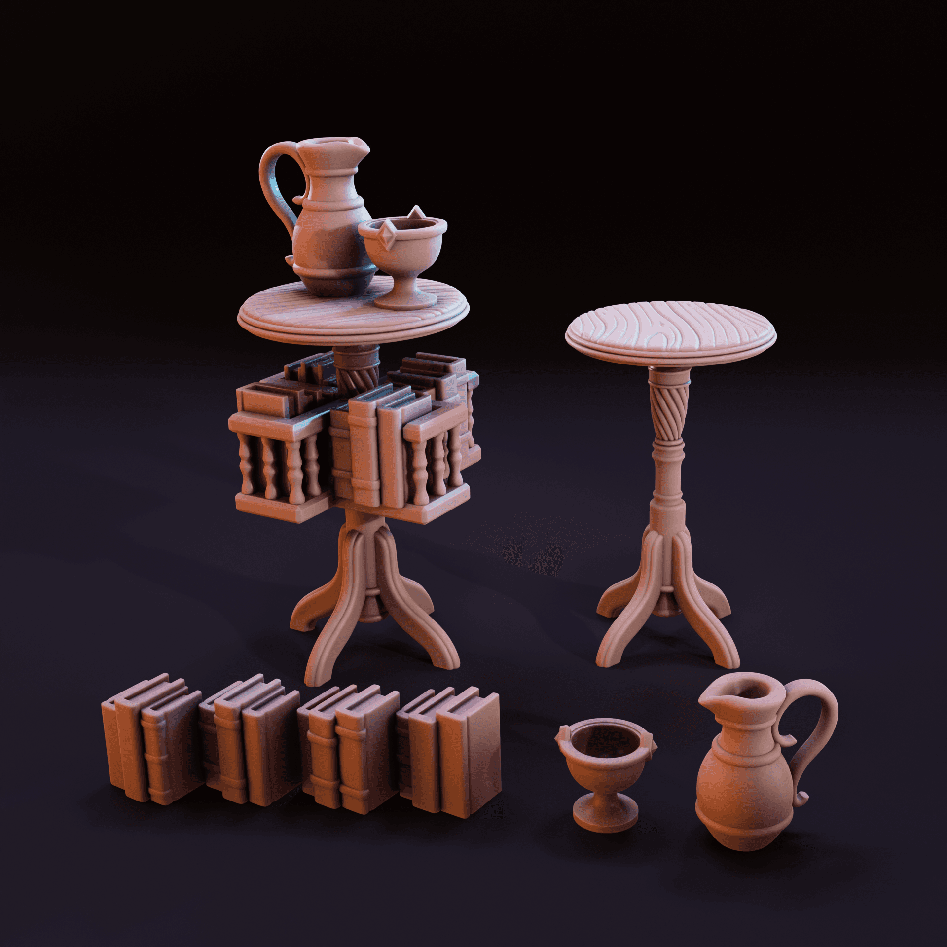 Side Table 3d model