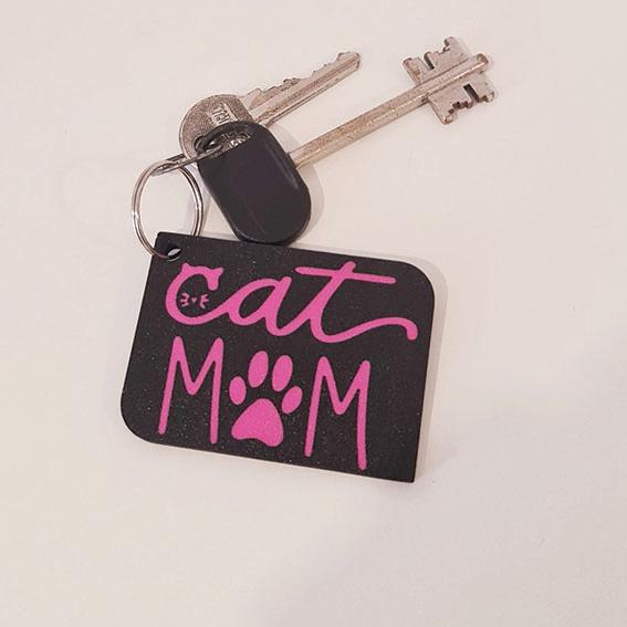 Keychain: Cat Mom I 3d model