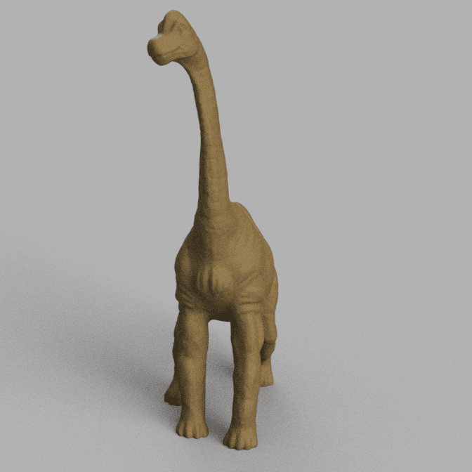 dinosaur long 3d model