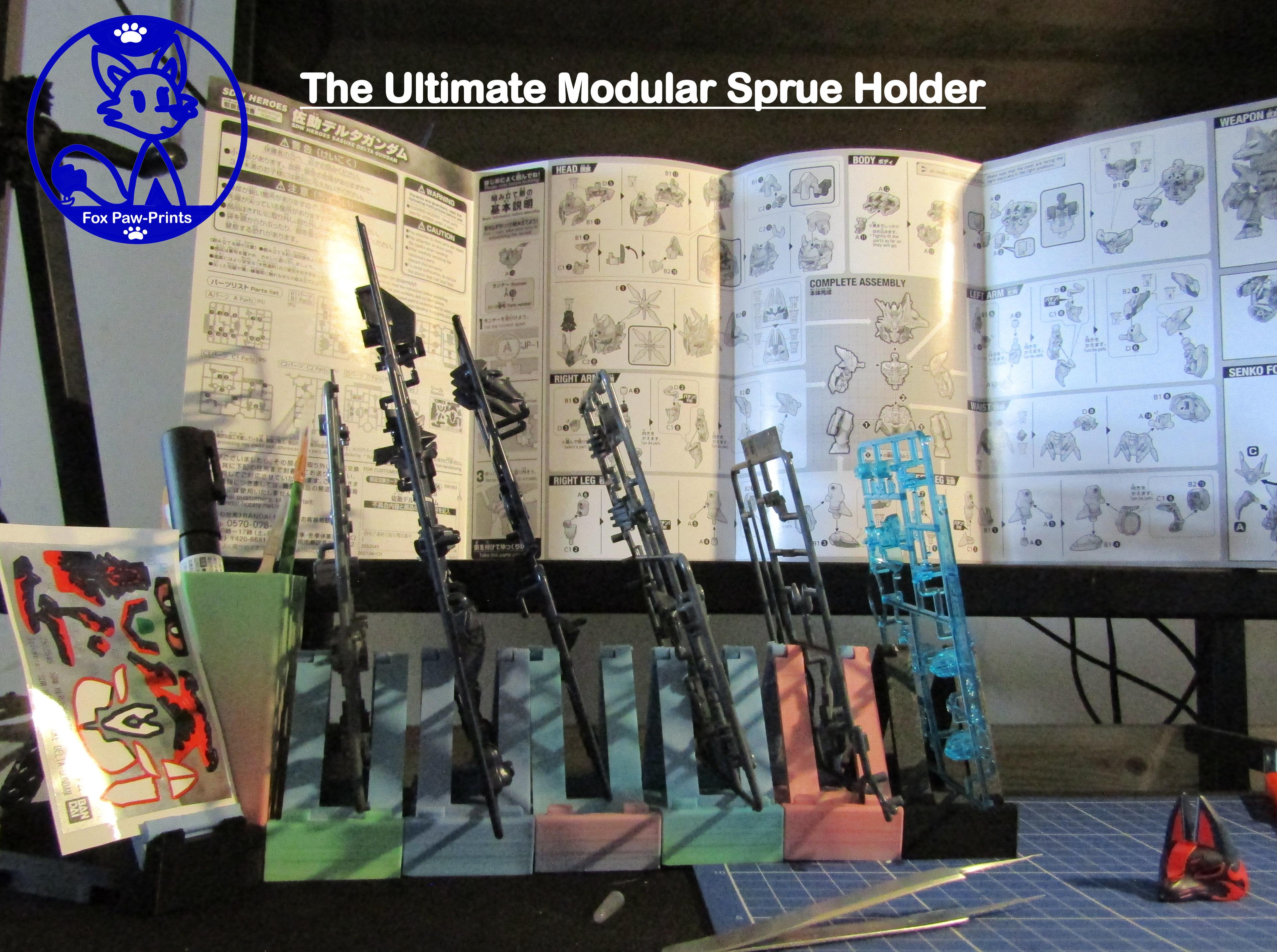 The Ultimate Modular Sprue Holder 3d model