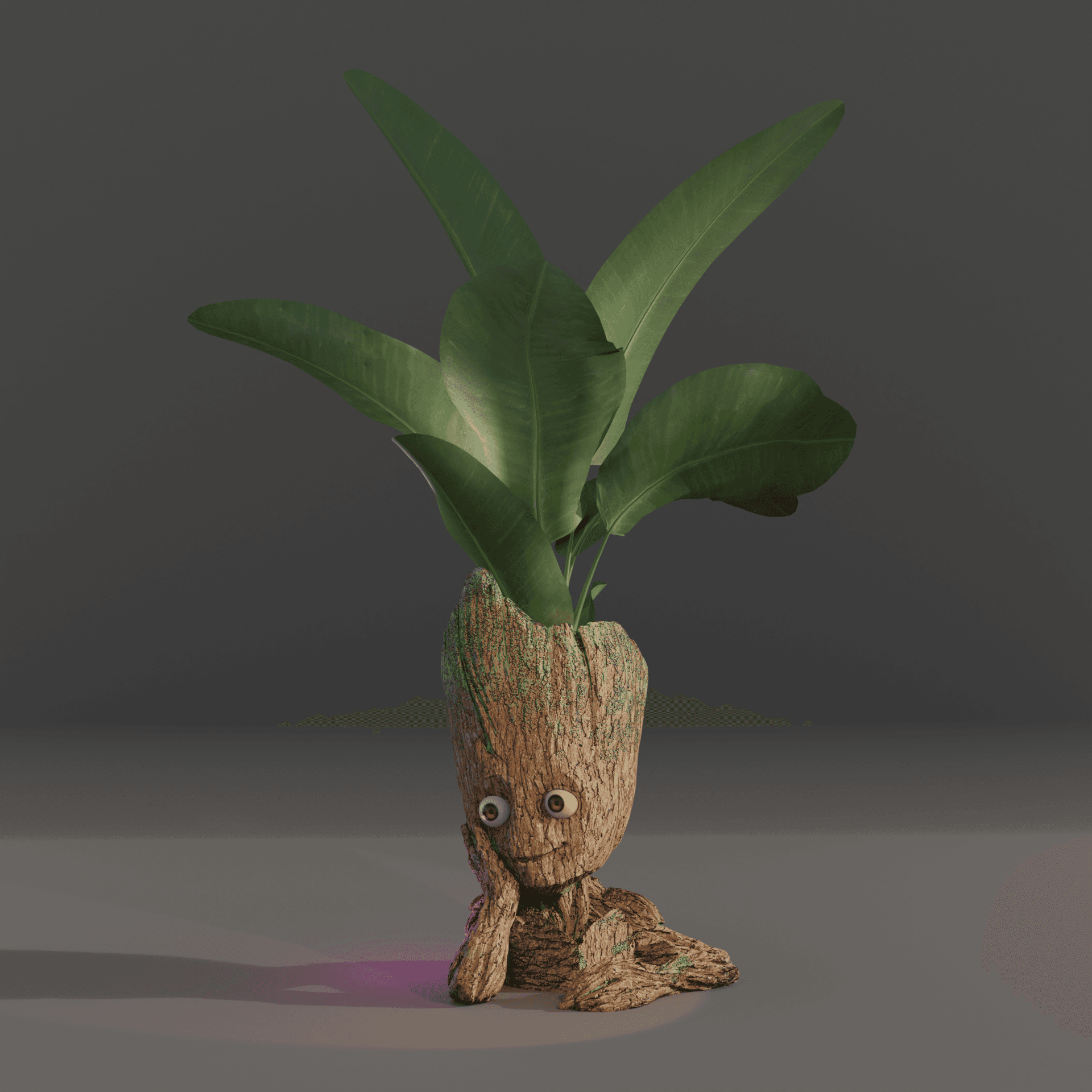 Baby Groot Flowerpot 3d model
