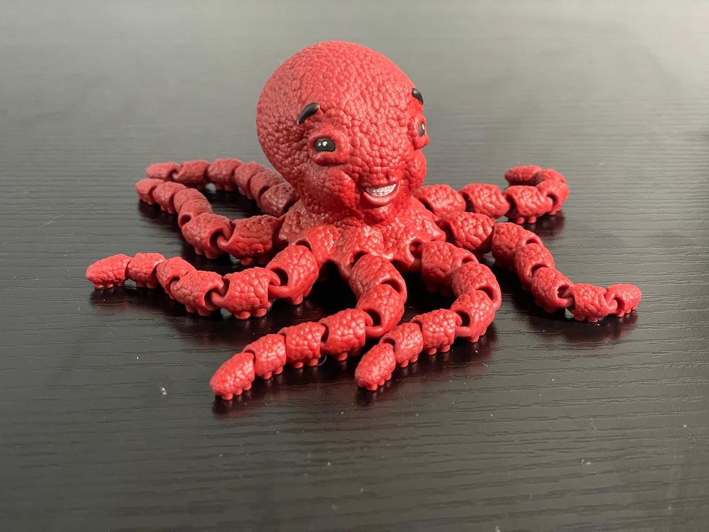 Happy Octopus 3d model