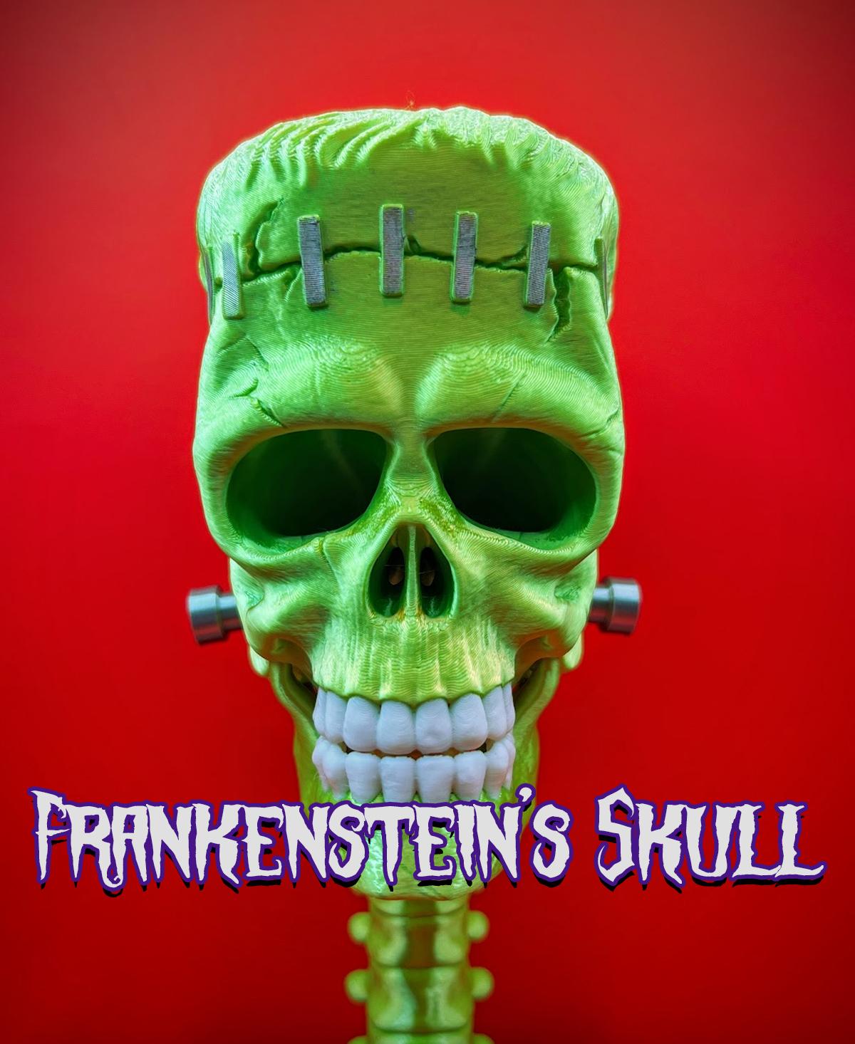 Frankenstein's Skull 3d model