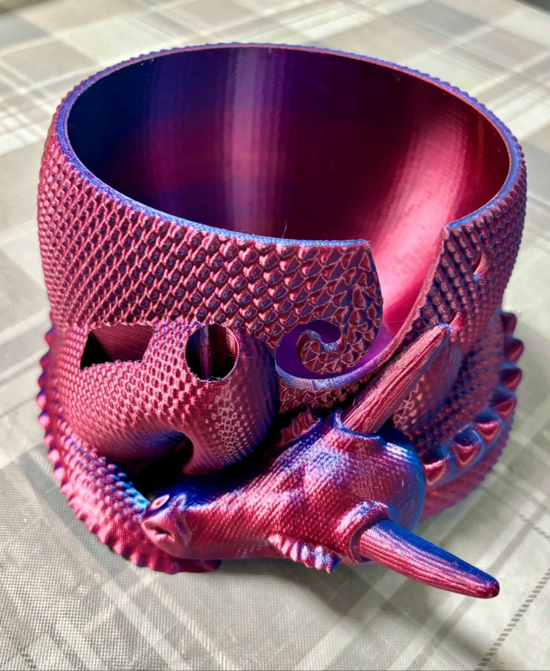 Dragon Yarn Bowl / 3MF Included 3d model